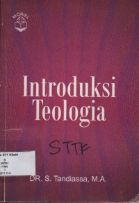 Image of Introduksi Teologia