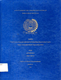 Image of Skripsi Teologi 2014: Kajian Hermeneutika Terhadap Istilah Murtad Berdasarkan Ibrani 6:4-6